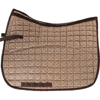 Produktbild von Edix Saddles Special Dressur Schabracke aus Filz mit 8 Taschen in Beige Gold