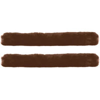 Produktbild von Edix Saddles Steigbügelüberzug für Pferde aus Leder mit Merino-Futter