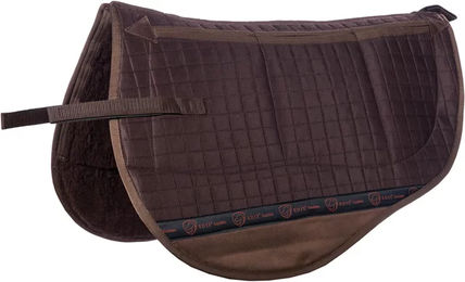 Produktbild von Edix Saddles Tiamo Westernmatte aus Filz mit 8 Taschen Braun Größe M