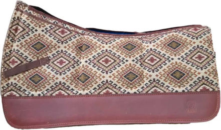 Produktbild von Edix Saddles Western Satteldecke für Pferde in Braun oder Bunt Größe S