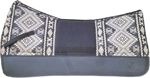 Produktbild von Edix Saddles Western Satteldecke für Pferde in Schwarz oder Bunt Größe L