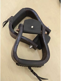 Edix Saddles Western Steigbügel aus Leder in Braun oder Schwarz – Bild 1 von 1