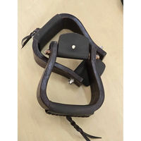 Produktbild von Edix Saddles Western Steigbügel aus Leder in Braun oder Schwarz