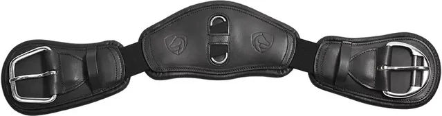 Produktbild von Edix Saddles Westerngurt für Pferde aus Leder in Schwarz