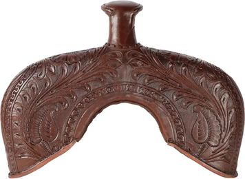 Produktbild von Edix Sattel Oakley Apfel Braun Leder XXL