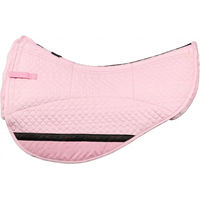 Produktbild von Edix Satteldecke für Pferde aus Wolle in Rosa Größe M/L
