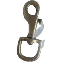 Produktbild von Edix Sattelzubehör Karabiner für Pferde in Braun und Gold