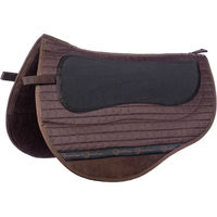 Produktbild von Edix Tequiro Westernmatte aus Filz mit 2 Taschen in Braun Größe L