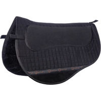 Produktbild von Edix Tequiro Westernmatte aus Filz mit 2 Taschen in Schwarz Größe M