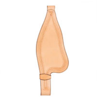 Produktbild von Edix Western-Sattelsteigbügel aus Leder in Beige oder Braun
