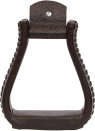Produktbild von Edix Westernsteigbügel aus Leder in Braun