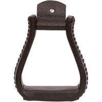 Produktbild von Edix Westernsteigbügel aus Leder in Braun
