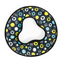 Edupet Hundespielzeug Dog Love Kauspielzeug aus Stoff in Ringform bunt 210g – Bild 1 von 5