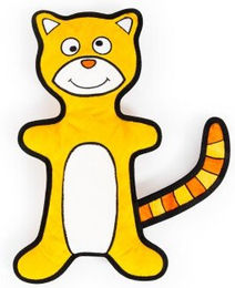 Edupet Hundespielzeug Dog Love Quietschspielzeug aus Stoff in Orange – Bild 1 von 2