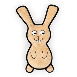 Edupet Hundespielzeug Hase aus Stoff mit Quietschfunktion beige kauresistent – Bild 1 von 3