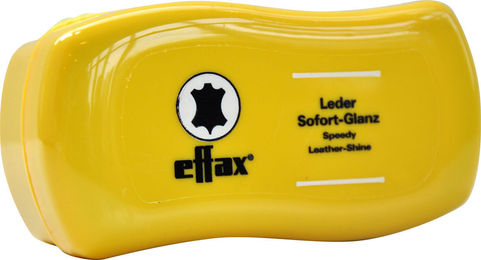 Effax Leder Sofort-Glanz Lederpflege mit Polierschwamm – Bild 1 von 2