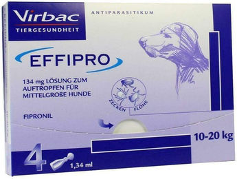 Effipro Spot-on Pipettlösung für mittelgroße Hunde mit 134 mg – Bild 1 von 1