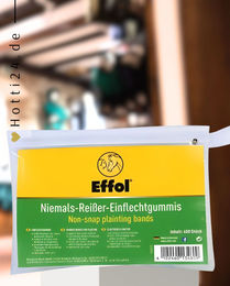 Produktbild von Effol Mähnengummis Einflechtgummis Schwarz 400 Stück