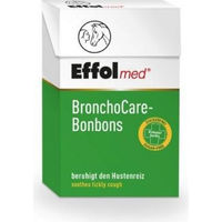 Produktbild von Effol med BronchoCare Hustenbonbons mit Kräutern und Minze für Pferde 2 x 44 g - 2 x 44 g