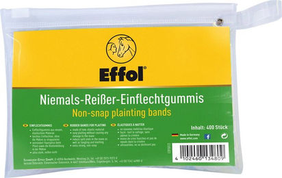 Effol Niemals-Reisser Einflechtgummis Transparent - 400 Stk. – Bild 1 von 3