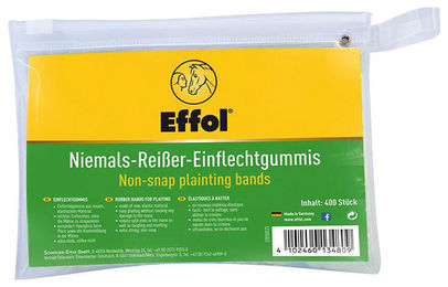 Produktbild von Effol Niemals-Reißer Einflechtgummis zur Mähnen- und Schweifpflege 400 Stück