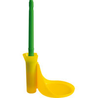 Produktbild von Effol Pinsel-FIX Hufpflege-Set mit Pinsel aus Kunststoff in Gelb