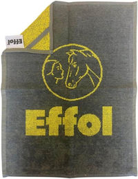 Effol SuperCare Towel Cotton Handtuch Grau/Gelb – Bild 1 von 2
