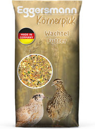 Eggersmann Körnerpick Wachtelfutter 10 kg GVO-freies Alleinfutter für Legewachteln – Bild 1 von 1