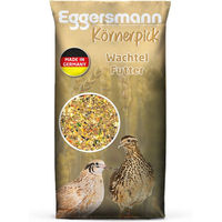 Produktbild von Eggersmann Körnerpick Wachtelfutter 10 kg GVO-freies Alleinfutter für Legewachteln