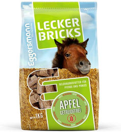Produktbild von Eggersmann Lecker Bricks Getreidefreie Trainingssnacks Apfel 1kg