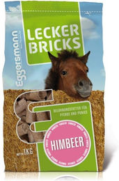 Produktbild von Eggersmann Lecker Bricks Himbeere Trainingssnacks für Hunde