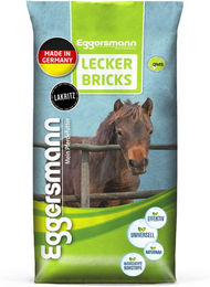 Eggersmann Lecker Bricks Lakritz Trainingssnacks für Pferde und Ponys 25 kg - 25 kg – Bild 1 von 8