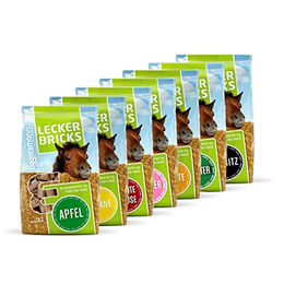 Produktbild von Eggersmann Lecker Bricks Pferdeleckerlis Mix 7 x 1 kg - 7 x 1 kg