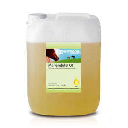 Eggersmann Mariendistel-Öl Einzelfuttermittel für Pferde 4,5 l - 4,5 l – Bild 1 von 3