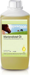 Eggersmann Mariendistel-Öl für Pferde 1 l Kaltgepresstes Einzelfuttermittel - 1 l – Bild 1 von 3