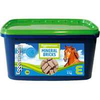 Produktbild von Eggersmann Mineral Bricks Mineralfutter für Pferde mit Vitaminen zur Unterstützung von Stoffwechsel und Immunsystem 4 kg - 4 kg