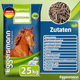 Eggersmann Osteomin Pellets 25 kg Mineralfutter für junge Pferde zur Unterstützung der Entwicklung - 25 kg – Bild 1 von 4