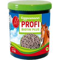 Produktbild von Eggersmann Profi Biotin Plus Ergänzungsfutter für Pferde mit Biotin und Zink zur Unterstützung von Haut, Fell und Hufen 4 kg - 4 kg