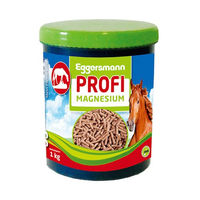 Produktbild von Eggersmann Profi Magnesium Pellets 1 kg – Ergänzungsfuttermittel für Pferde zur Unterstützung des Muskelstoffwechsels und zur Beruhigung - 1 kg