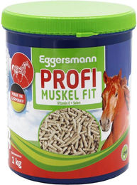 Eggersmann Profi Muskel Fit Vitamin E und Selen Ergänzungsfuttermittel für Pferde zur Unterstützung von Muskelaufbau und Immunsystem 1 kg - 1 kg – Bild 1 von 6