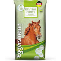 Produktbild von Eggersmann ReVital Cubes Getreidefreies Pferdefutter zur Unterstützung bei Stoffwechselproblemen und Hufrehe 25 kg - 25 kg