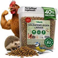 Produktbild von Eggersmann Soldatenfliegenlarven getrocknet 1,2 kg