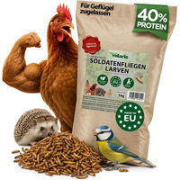 Produktbild von Eggersmann Soldatenfliegenlarven getrocknet 5 kg