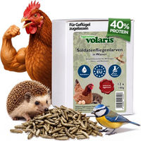 Produktbild von Eggersmann Soldatenfliegenlarven in Wasser 12x100g Hühnerfutter