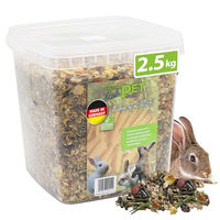 Produktbild von Eggersmann Uncle Pet Kaninchenfutter Premium Müsli mit Kräutern und Karotten 2,5 kg Eimer - 2,5 kg