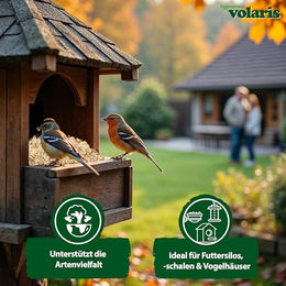 Eggersmann Volaris Gehackte Erdnüsse Vogelfutter für Wildvögel 16kg – Bild 1 von 2