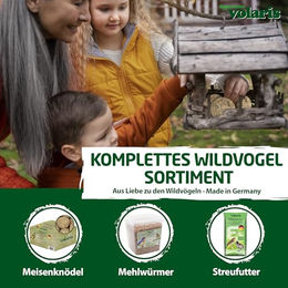 Eggersmann Volaris Gehackte Erdnüsse Vogelfutter für Wildvögel 2kg – Bild 1 von 2