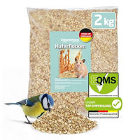 Produktbild von Eggersmann volaris Haferflocken 2 kg Vogelfutter für Wildvögel sowie Futter für Igel und Kaninchen