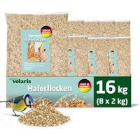 Produktbild von Eggersmann Volaris Haferflocken Vogelfutter für Wildvögel zur Ganzjahresfütterung 8x 2 kg