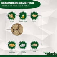Produktbild von Eggersmann volaris Meisenknödel für Wildvögel ohne Netz 100 Stück 9 kg - 100 x 90 g